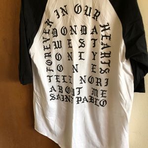 Kanye west saint Pablo tour shirt